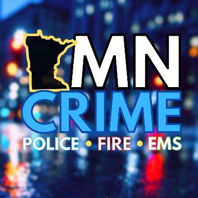  Officer out with the crash, send. . Mn crime policefireems